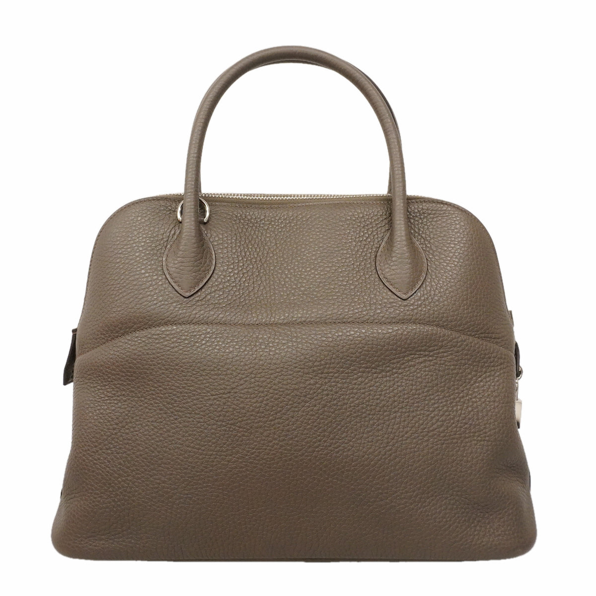 【6kd4133-h】エルメス ハンドバッグ ボリード31 トリヨンクレマンス エタン シルバー金具 A刻印 2wayバッグ【中古】レディース