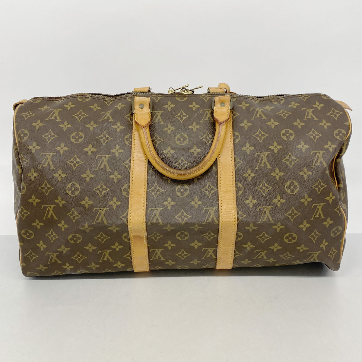 【6kd4300】ルイヴィトン ボストンバッグ モノグラム キーポル50 M41426 ブラウン【中古】メンズ レディース ユニセックス