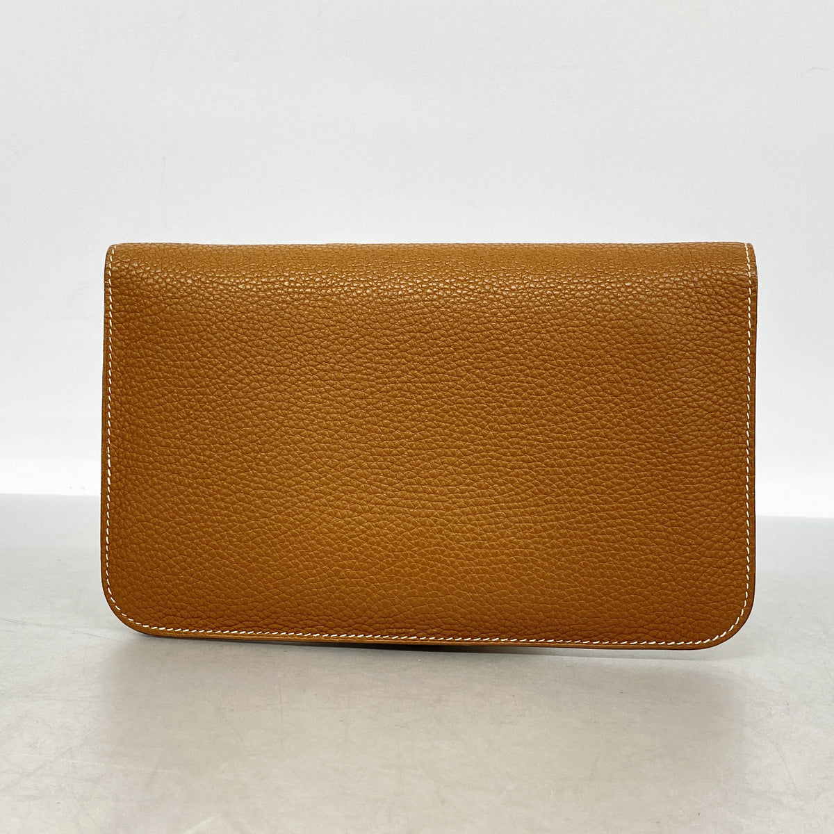 【6kd4675】エルメス 長財布 ドゴンGM トゴ ゴールド ゴールド金具 □E刻印【中古】メンズ レディース ユニセックス