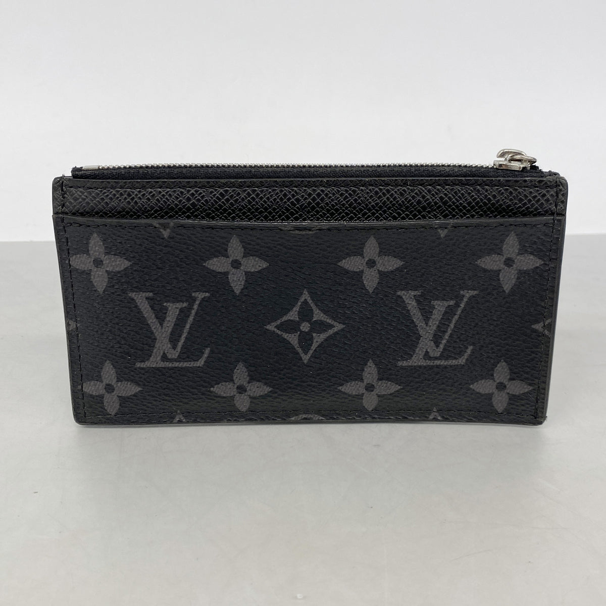 【6ke5065】ルイヴィトン コインケース モノグラム・エクリプス コインカードホルダー M29656 ブラック【中古】メンズ