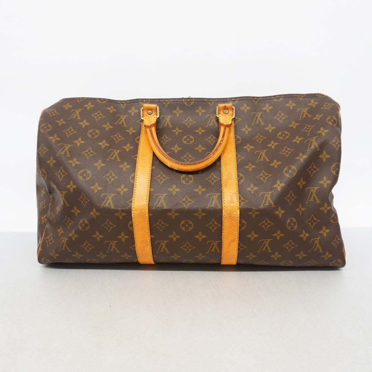 【6ke5226】ルイヴィトン ボストンバッグ モノグラム キーポル50 M41426 ブラウン【中古】メンズ レディース ユニセックス