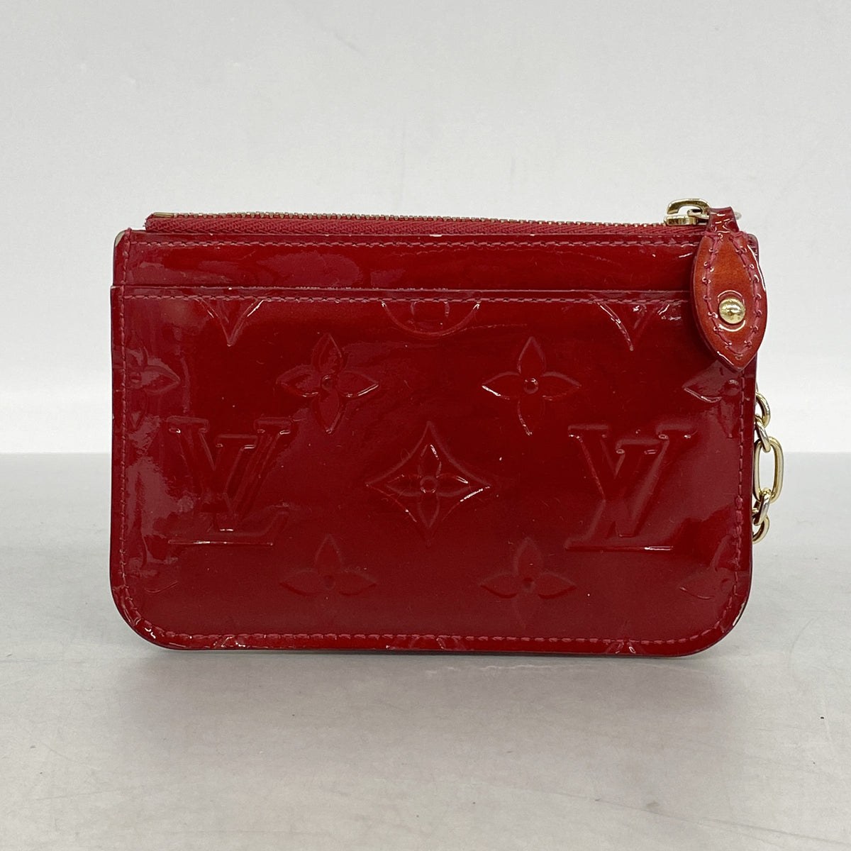 【6ke5364】ルイヴィトン コインケース ヴェルニ ポシェットクレNM M93559 ポムダムール【中古】レディース