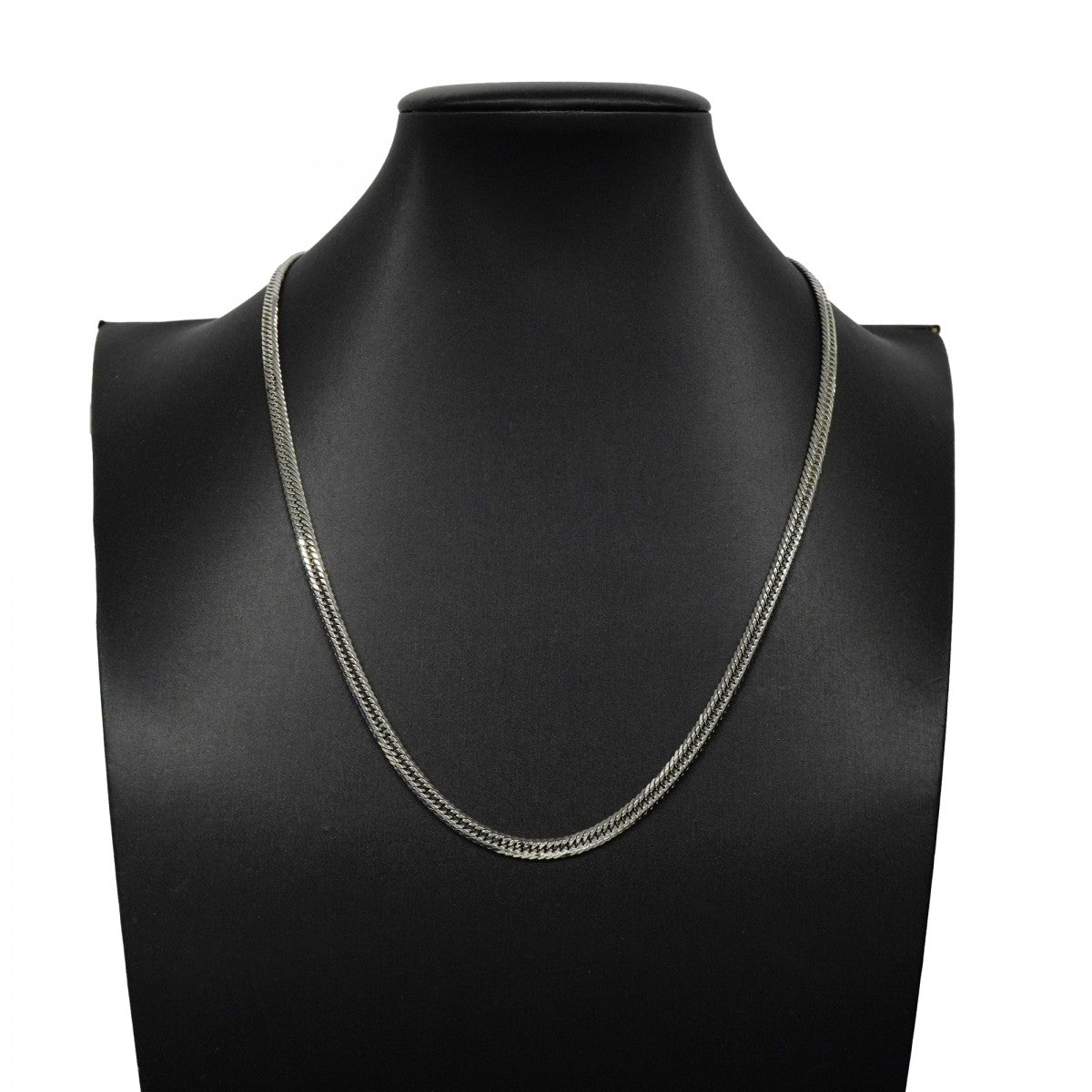 【6khb0079】喜平 ネックレス Pt850 プラチナ トリプル 12面 50.5cm 30.5g キヘイ【中古】メンズ レディース ユニセックス