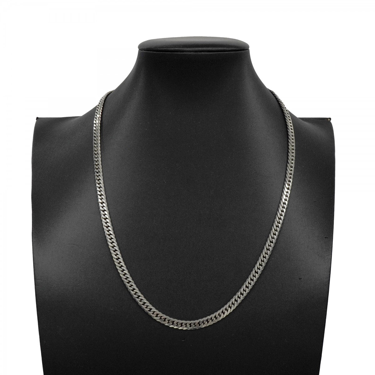 【6khe0059】喜平 ネックレス Pt850 プラチナ 6面 ダブル 50.5cm 50.4g キヘイ【中古】メンズ レディース ユニセックス