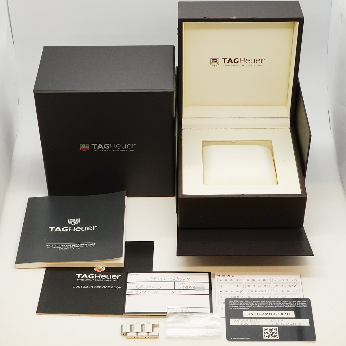 【6wfd0301】タグホイヤー アクアレーサー キャリバー5 WAY2013 白文字盤【中古】腕時計 メンズ