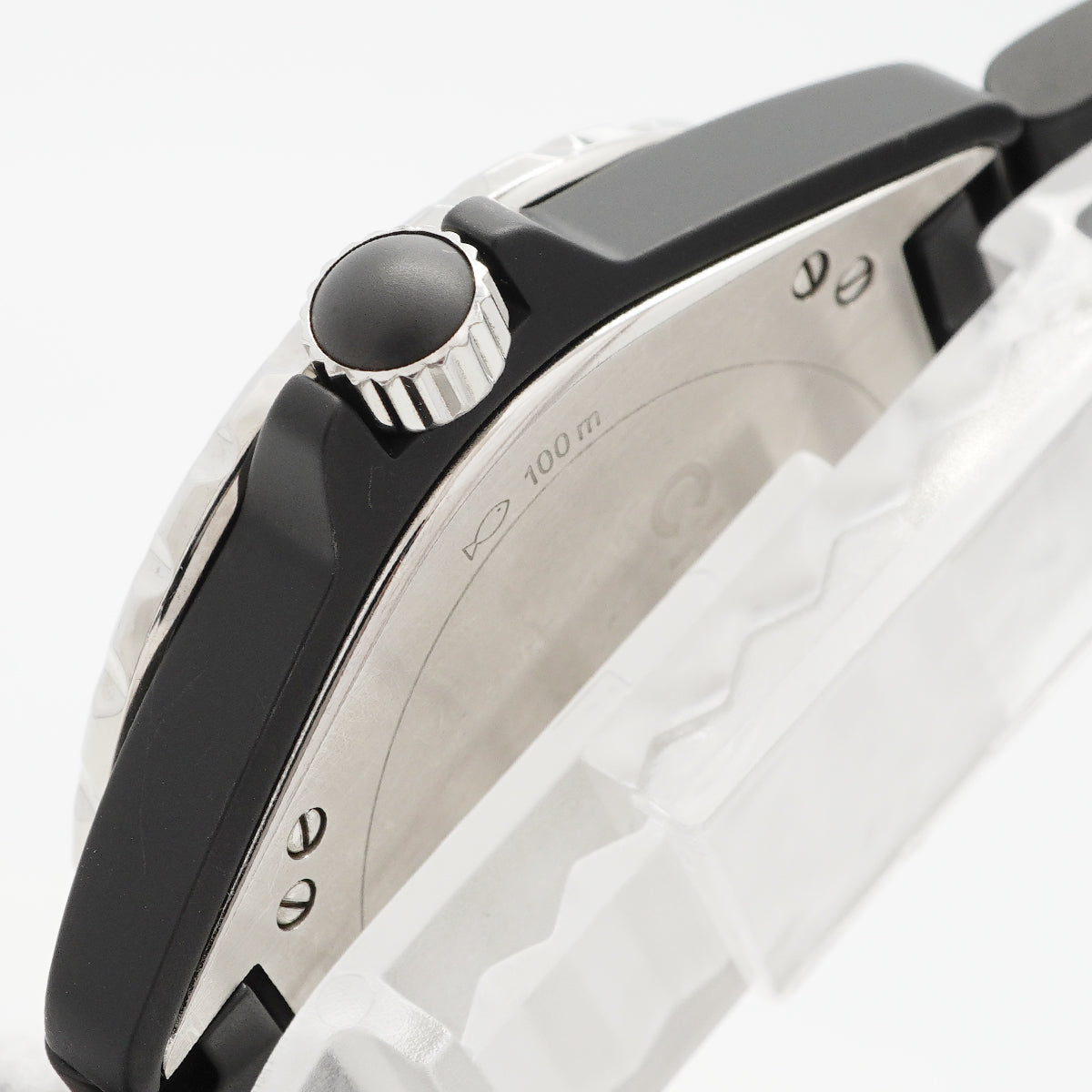 【6wgd0315】シャネル J12 GMT マットブラック H3101 黒文字盤【中古】腕時計 メンズ