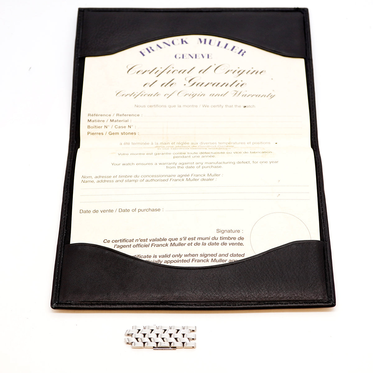【6whb0115】フランク・ミュラー トノウ カーベックス 1752QZ シルバー文字盤【中古】腕時計 レディース