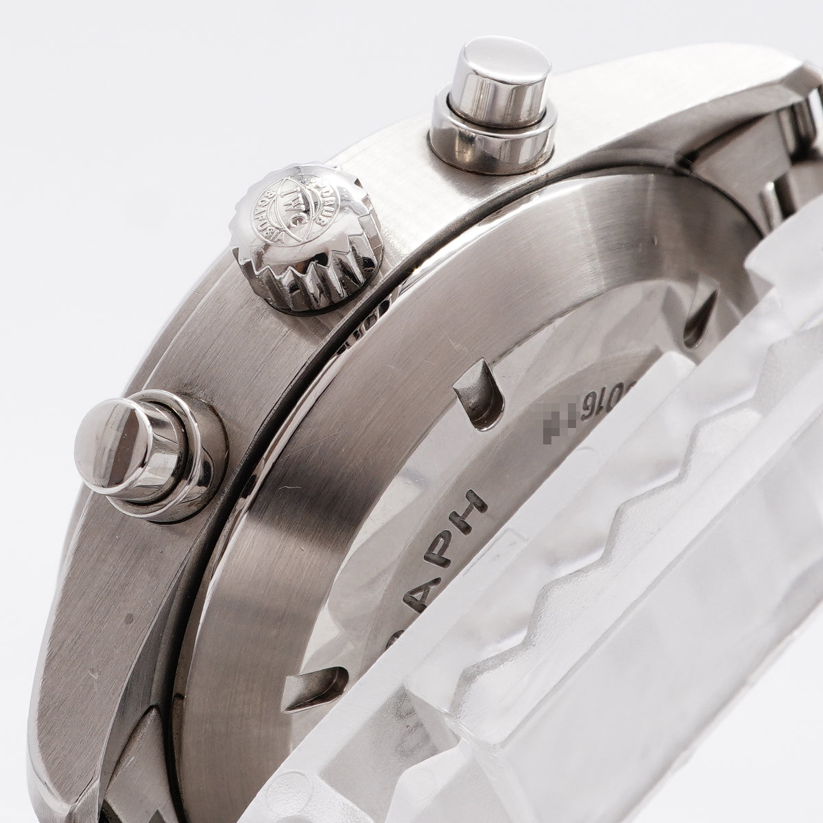【6whd0278】IWC アイダブリューシー シャフハウゼン パイロット スピットファイアー クロノグラフ IW370623 シルバー文字盤【中古】腕時計 メンズ