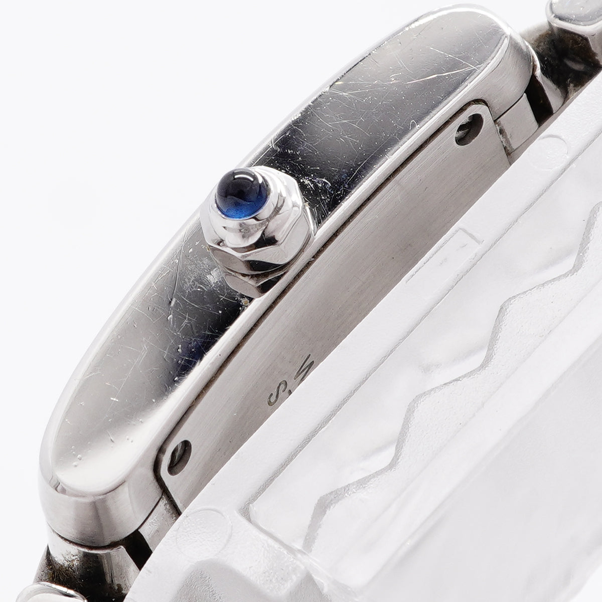 【6whd0293】カルティエ タンクフランセーズSM W51008Q3 アイボリー文字盤【中古】腕時計 レディース