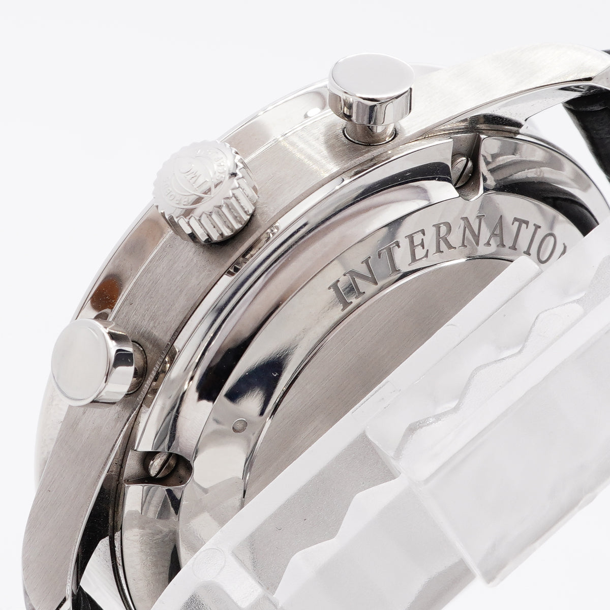 【6whe0351】IWC アイダブリューシー シャフハウゼン ポルトギーゼ クロノグラフ IW371446 シルバー文字盤【中古】腕時計 メンズ