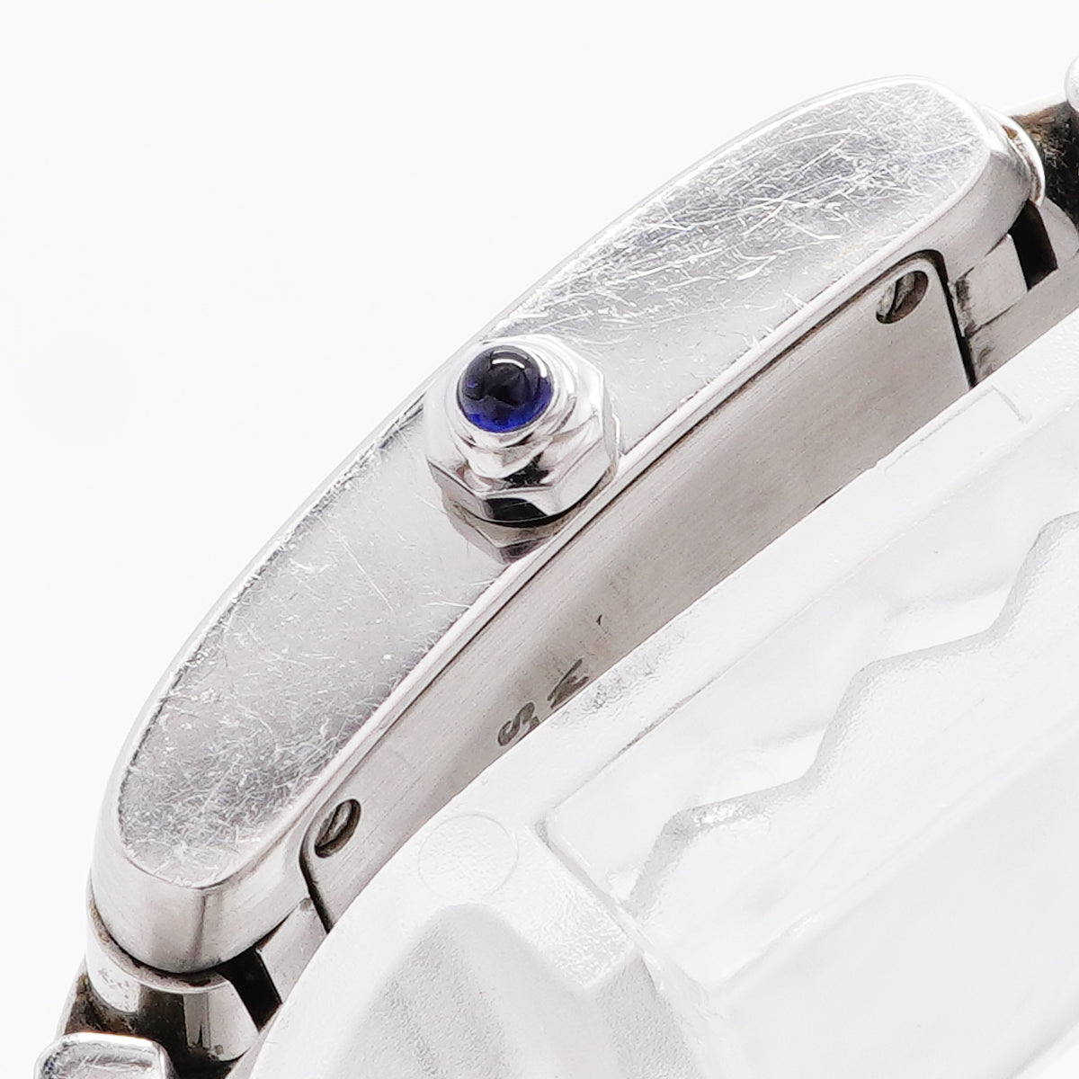 【6wib0133】カルティエ タンクフランセーズ SM W51008Q3 白文字盤【中古】腕時計 レディース