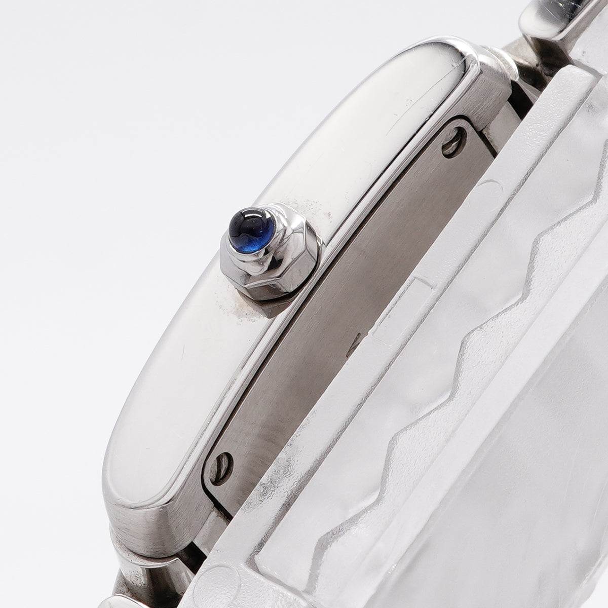 【6wic0159】カルティエ タンクフランセーズ SM W51008Q3 アイボリー文字盤【中古】腕時計 レディース