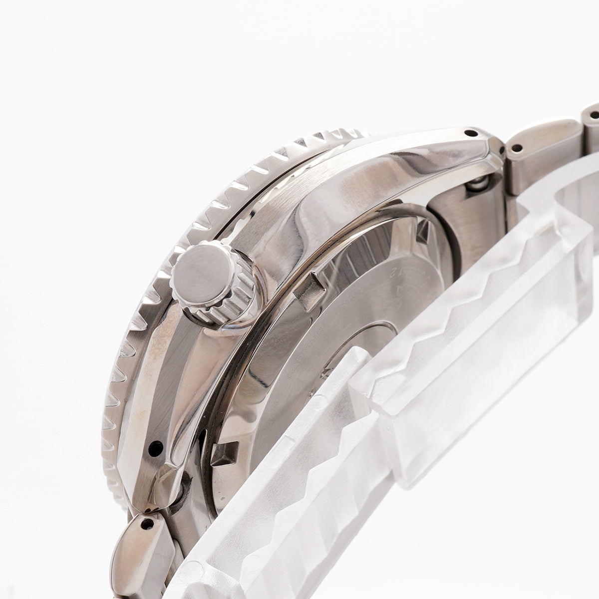 【6wka0028】セイコー プロスペックス ダイバースキューバ GMT SBEJ029/6R54-00P0 シルバー文字盤【中古】腕時計 メンズ