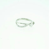 【jt010】 リング Pt900 プラチナ ダイヤモンド 0.325ct/0.12ct 8.5号【中古】レディース