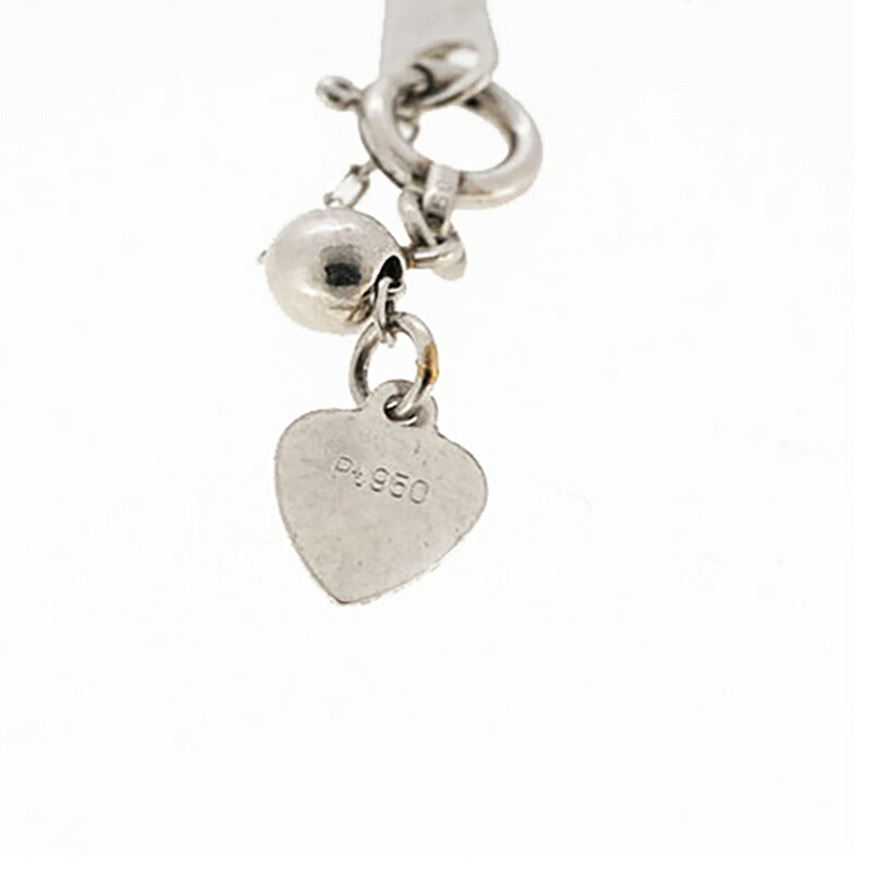 【jt039】 ネックレス Pt950 プラチナ ダイヤモンド 0.208ct 未使用【中古】レディース