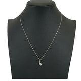 【jt039】 ネックレス Pt950 プラチナ ダイヤモンド 0.208ct 未使用【中古】レディース