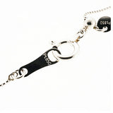 【jt100】 ネックレス Pt850 プラチナ ダイヤモンド 0.01ct 未使用【中古】レディース