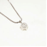 【ju158】 ネックレス 一粒ダイヤ K18WG ホワイトゴールド ダイヤモンド 0.21ct 未使用【中古】レディース