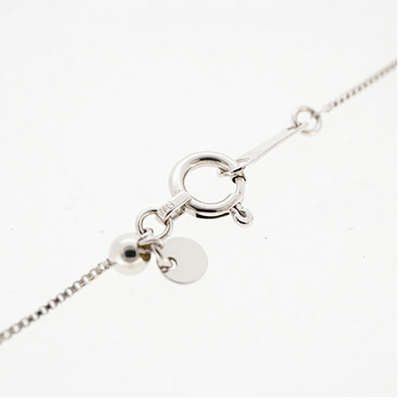 【ju111】 ネックレス 一粒ダイヤ K18WG ホワイトゴールド ダイヤモンド 0.30ct 未使用【中古】レディース