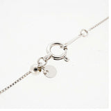 【ju111】 ネックレス 一粒ダイヤ K18WG ホワイトゴールド ダイヤモンド 0.30ct 未使用【中古】レディース