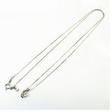 【ju145】 ネックレス Pt850 プラチナ ダイヤモンド 0.228ct/0.01ct 未使用【中古】レディース