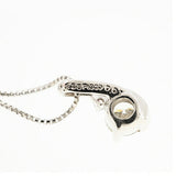 【ju145】 ネックレス Pt850 プラチナ ダイヤモンド 0.228ct/0.01ct 未使用【中古】レディース