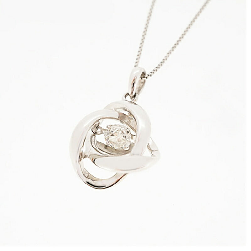 【ju148】 ネックレス Pt850 プラチナ Pt900 プラチナ ダイヤモンド 0.183ct 未使用【中古】レディース