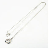 【ju148】 ネックレス Pt850 プラチナ Pt900 プラチナ ダイヤモンド 0.183ct 未使用【中古】レディース
