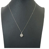 【ju148】 ネックレス Pt850 プラチナ Pt900 プラチナ ダイヤモンド 0.183ct 未使用【中古】レディース