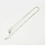 【ju172】 ネックレス 一粒ダイヤ K18WG ホワイトゴールド ダイヤモンド 0.21ct 未使用【中古】レディース