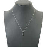 【ju177】 ネックレス Pt900 プラチナ ダイヤモンド 0.10ct 未使用【中古】レディース
