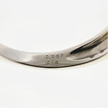 【ju179】 リング パヴェ Pt900 プラチナ ダイヤモンド 0.259ct/0.15ct 11号 未使用【中古】レディース