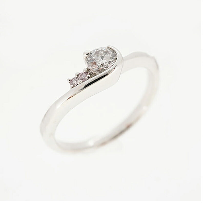 【ju187】 リング 一粒ダイヤ Pt900 プラチナ ダイヤモンド 0.218ct 10号 未使用【中古】レディース