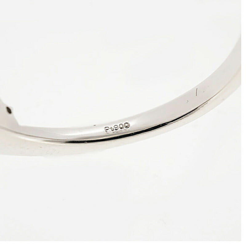 【ju187】 リング 一粒ダイヤ Pt900 プラチナ ダイヤモンド 0.218ct 10号 未使用【中古】レディース