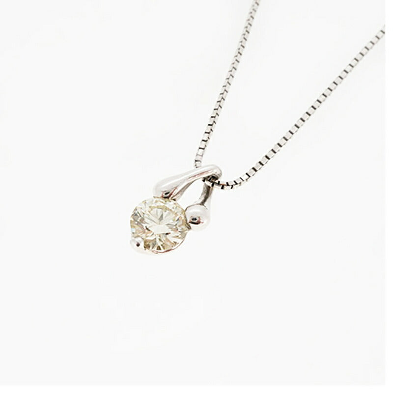 【ju188】 ネックレス Pt850 プラチナ Pt900 プラチナ ダイヤモンド 1.022ct 未使用【中古】レディース