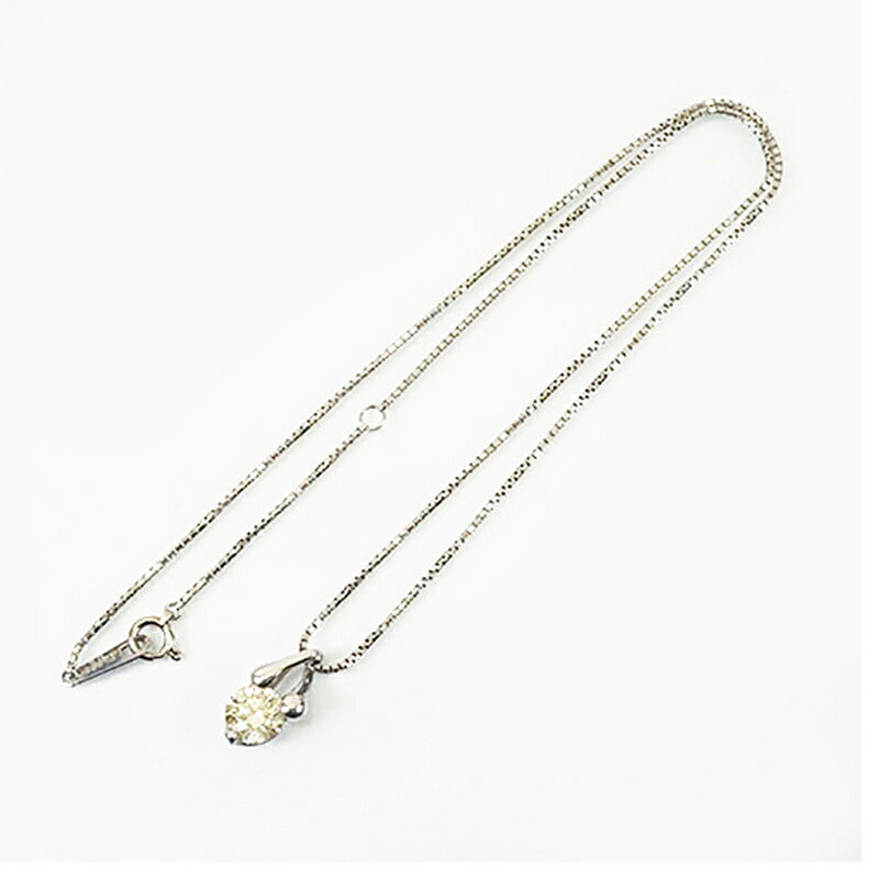 【ju188】 ネックレス Pt850 プラチナ Pt900 プラチナ ダイヤモンド 1.022ct 未使用【中古】レディース