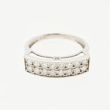 【ju194】 リング Pt900 プラチナ ダイヤモンド 0.5ct 11.5号 未使用【中古】レディース