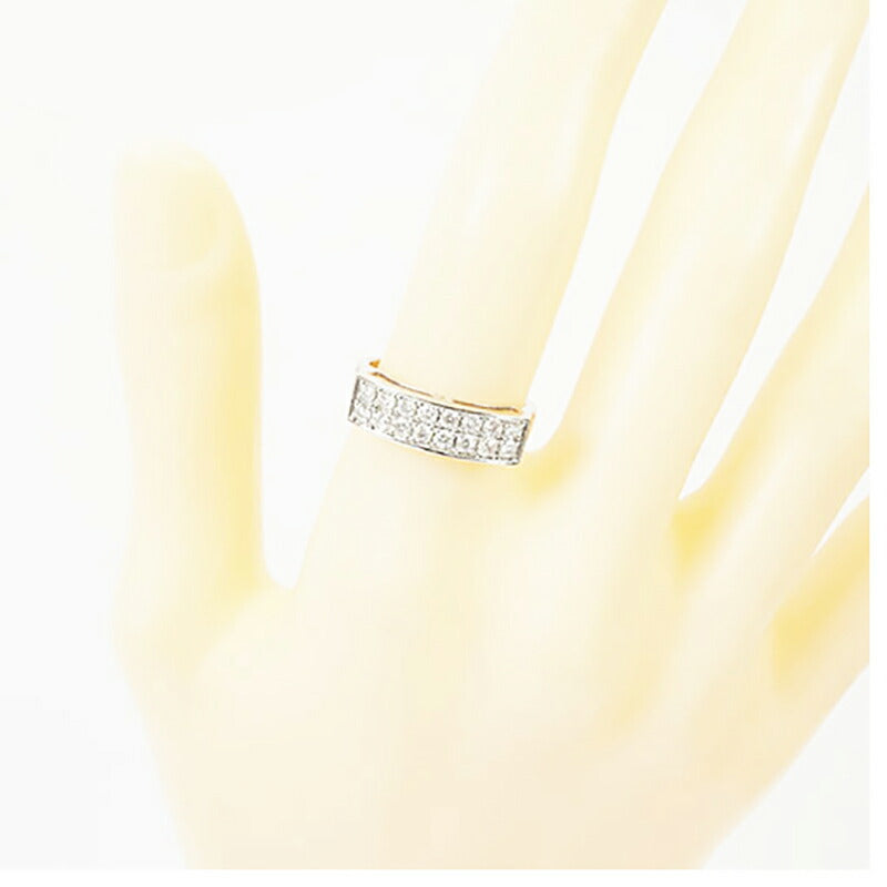 【ju194】 リング Pt900 プラチナ ダイヤモンド 0.5ct 11.5号 未使用【中古】レディース