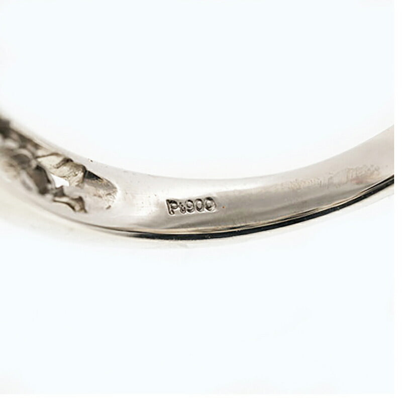 【ju226】 リング Pt900 プラチナ ピンクダイヤモンド ダイヤモンド 0.21ct/0.02ct 11号 未使用【中古】レディース