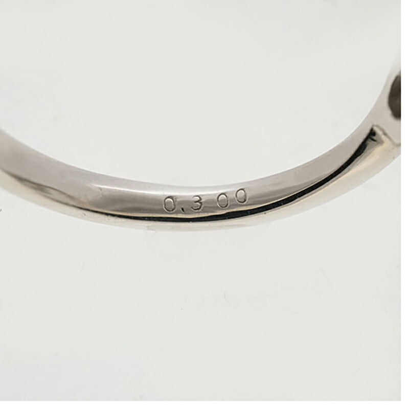 【ju227】 リング 一粒ダイヤ Pt900 プラチナ ダイヤモンド 0.3ct 11号 未使用【中古】レディース