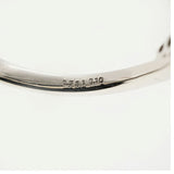 【ju244】 リング Pt900 プラチナ ダイヤモンド 0.531ct 12号 未使用【中古】レディース