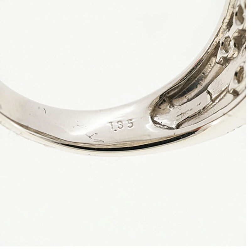 【ju288】 リング Pt900 プラチナ ダイヤモンド 1.35ct 13号 未使用【中古】レディース