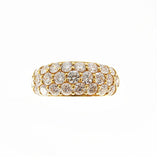 【ju291】 リング K18YG イエローゴールド ダイヤモンド 2ct 10号 未使用【中古】レディース
