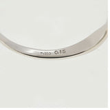 【ju294】 リング Pt950 プラチナ ダイヤモンド 0.15ct 5号 未使用【中古】レディース