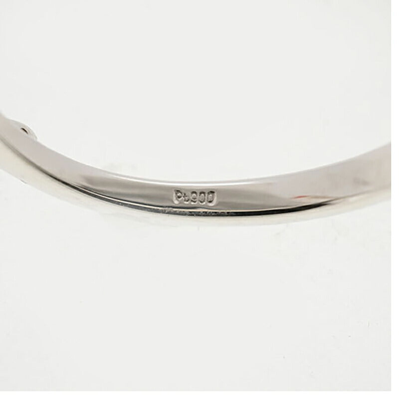 【ju296】 リング Pt900 プラチナ ダイヤモンド 0.307ct/0.200ct 11号 未使用【中古】レディース