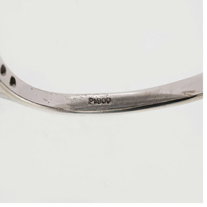 【ju322】 リング Pt900 プラチナ ダイヤモンド 0.249ct/0.04ct 10.5号 未使用【中古】レディース