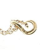 【jv399】 ネックレス K10YG イエローゴールド ダイヤモンド 0.02ct 未使用【中古】レディース