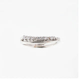 【jv403】 リング Pt900 プラチナ ダイヤモンド 0.17ct 10号 未使用【中古】レディース