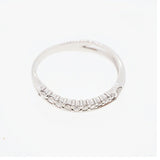【jv403】 リング Pt900 プラチナ ダイヤモンド 0.17ct 10号 未使用【中古】レディース