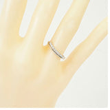 【jv403】 リング Pt900 プラチナ ダイヤモンド 0.17ct 10号 未使用【中古】レディース